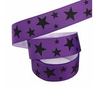 Ribbons for Crafts Halloween Grosgrain Ribbons 0.9Inch X 50Yards Happy Halloween Candy(D,50yard)