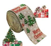 Ribbons for Crafts - Holiday Packaging Streamer - Decorative Bow Accessories Wired Edge Ribbon, Decorative Wrapping Ribbon Farmhouse Decor for