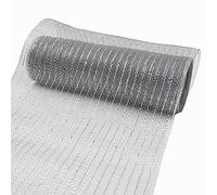 Ribbons for Crafts Poly Mesh Ribbon Deco Metallic Foil Mesh Rolls Mixed Color Mesh Ribbon