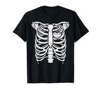 Ribcage Transgender Heart Transsexual Trans Pride Flag LGBT T-Shirt