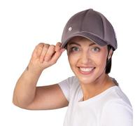 Ribcap Baseball Cap Medical Grade Protective Helmet | Platin | Soft Helmet for Epilepsy | Protective Hat for Seizures