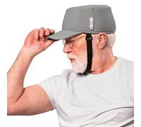 Ribcap Bowie Protective Cap with Strecth Fabric Technology | Grey | Medium | Soft Cap for Epilepsy & Seizures | Fashionable Medical Helmet, Grey, M