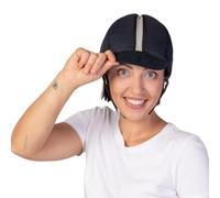 Ribcap Hardy Medical Helmet | Navy Blue | Large (59-61 cm) | Protective Medical Helmet for Adults | Padded Hat for Elderly Falls | Epilepsy Seizure Hat | Fashionable & No Stigma