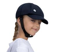 Ribcap Medical Helmet for Kids | Navy Blue | Midi/Maxi 51-56 cm | Baseball Cap Style with Chin Strap | Padded Protective Helmet for Children | Epilepsy Seizure Helmet | Fashionable and No Stigma