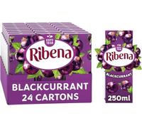 Ribeenaa Ready to Drink Juice Blackcurrant, Real Fruit | Rich In Vitamin C | No Artificial Colours or flavours 24 x 250ml