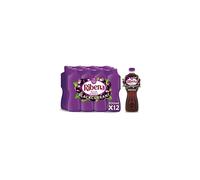 Ribena Blackcurrant Juice Drink 500ml - Multipack of 12 | Real Fruit | Rich In Vitamin C | No Artificial Colours or flavous | Fruity Refreshment |
