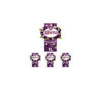Ribena Blackcurrant Juice Drink Carton 1L Real Fruit Rich In Vitamin C No Artificial Colours or flavours Perfect For On The Go Pack of 4