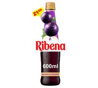 Ribena Blackcurrant Squash 600ml (Pack of 6)