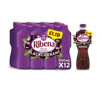 Ribena Light Blackcurrant 500ml (Pack of 12)