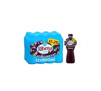 Ribena Light Blackcurrant Juice Drink 500ml (Case of 12)
