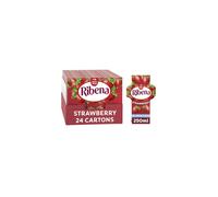 Ribena Strawberry Juice Drink 24x250ml, No Added Sugar, Vit C