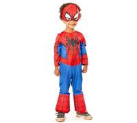 RUBIE'S R301674T34 Spider-man (Younger) Marvel Costume-Size 2-3 Years, Cartoon, Spidey-Classic