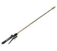 Ribimex PRPLL8 Spear, Black/Brass, 71x3x7.5cm