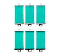 Ribinuod 6Pcs 3D Sublimation Printer Silicon Mug Wraps Clamps 11OZ Mug Silicone Mould Fixture Mug for 3D Sublimation Mug Printing