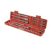 Ribitech 03232 9 Piece SDS-Plus Drill Bit with 1 pointerolle/1/1 Cutter Chisel Chisel