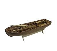 RIBONI 1/36 42ft Armed Boat DIY Wooden Boat Classic Sailboat Model Kit