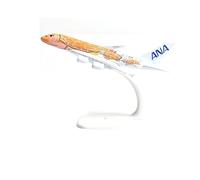 RIBONI For ANA Airbus A380 Airplane Model Aircraft Model Diecast Metal 1/400 Scale 16CM (Color : Orange ANA A380)