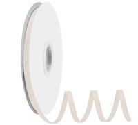 Ribreeze 1/4 inch Cream Grosgrain Ribbon 50 Yards for Gift Wrapping Weddings DIY Floral Decor Sewing & More