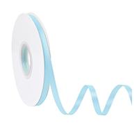 Ribreeze 1/4 inch Light Blue Satin Ribbon 50 Yards for Gift Wrapping Weddings DIY Floral Decor Sewing & More
