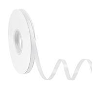 Ribreeze 1/4 inch White Satin Ribbon 50 Yards for Gift Wrapping Weddings DIY Floral Decor Sewing & More