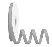 Ribreeze 10mm Silver Grosgrain Ribbon 45 Metres for Gift Wrapping Weddings DIY Floral Decor Sewing & More
