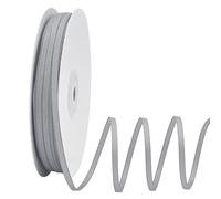 Ribreeze 3mm Silver Grosgrain Ribbon 91 metres for Gift Wrapping Weddings DIY Floral Decor Sewing & More