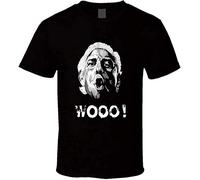 RIC Flair Woo Wrestling Star Nature Boy Men's T-Shirt Black Tee M