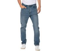Rica Lewis Men's Relaxa Rl60 Brushed Cotton Denim Relaxed Fit Jeans, Blue, 42