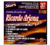 Ricardo Arjona - Karaoke: Ricardo Arjona, Vol. 3 - Latin Stars Karaoke