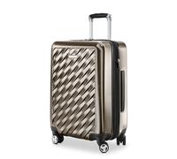Ricardo Beverly Hills Melrose Hardside Expandable Luggage with Lightweight Construction for Smooth Traveling, Stylish, Durable, and Spacious, Men and Women, Bronze, Check-In Medium 25-Inch, Luggage