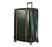Ricardo Beverly Hills Montecito 2.0 Hardside with Dual Spinning Wheels, Expandable with Comfort Grip for Easy Packing and Moving, Men and Women, Hunter Green, Check-In Medium 25-Inch, Central Hardside