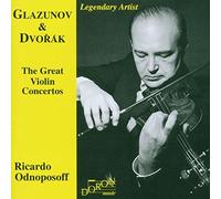 Ricardo Odnoposoff - Glazunov & Dvorak: Great Volion Concertos