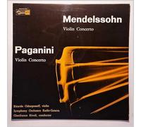 Ricardo Odnoposoff, Symphony Orchestra Of Radio Geneva, Gianfranco Rivoli - MENDELSSOHN-VIOLIN CONCERTO/PAGANINI-VIOLIN CONCERTO VINYL LP[AM2205]
