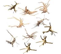 Ricardonty Driftwood for Aquarium Natural Wood Branches Fish Tank Decorations Tree Trunk Driftwood Assorted(10 Pack)