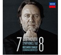 Beethoven / Chailly, Riccardo - Beethoven: Symphonies Nos. 7 & 8, Egmont Overture, The Ruins Of Athens Overture - UHQCD