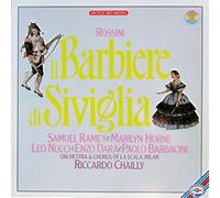 Riccardo Chailly und Orchestra & Chorus of La Scala Milan / Samuel Ramey / Marilyn Horne / Leo Nucci / Enzo Dara / Paolo Barbacini u.a. - Rossini: Il Barbiere di Siviglia (Gesamtaufnahme, italienisch) [Vinyl Schallplatte] [3 LP Box-Set]