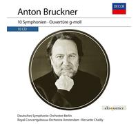 RICCARDO/DSOB/CGO CHAILLY - ANTON BRUCKNER: 10 SINFONIEN (ELOQUENCE) 10 CD NEW
