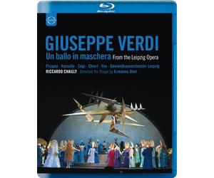RICCARDO/GEWANDHAUSORCHESTER LEIPZIG CHAILLY - EIN MASKENBALL BLU-RAY NEW