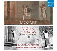 RICCARDO MINASI - VIOLIN SONATAS CD NEW MOZART,WOLFGANG AMADEUS