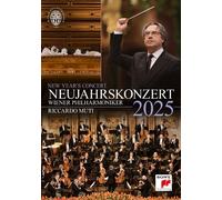 RICCARDO/WIENER PHILHARMONIKER MUTI - NEWJAHRSKONZERT 2025 DVD NEW