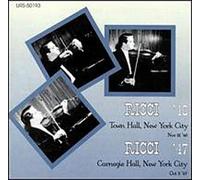 Ricci, Ruggiero - Town Hall Recital 1946/Carnegi