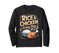 Rice and Chicken Every Day Long Sleeve T-Shirt