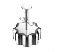 Rice and Vegetable Roll For tool Made from 304 Stainless Steel for Easy Rice Pressing and Quick Shape Release (flower shape)