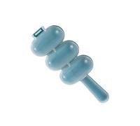 Rice Ball Maker, Cute Rice Ball Mold Baller, Shaped Sushi Tool oni-Giri Mold, 3-Cavity Non-Stick oni-Giri Shake Molds Kitchen Tools for Making Balls, Meatballs, Lunch