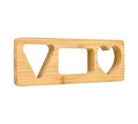 Rice Ball Mold, Sushi Making Tool, Non Stick Wooden Shaper, Easy Press Design, Reusable Kitchen Accessory, 1 Piece, Natural Wood, for Home Dining, School, Party, Camping Picnic, 11.81x3.94x0.98inches