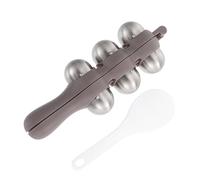 Rice Ball Molds Stainless Steel DIY Rice Baller Shakers Onigiri Mold Japanese Sushi Maker Mould with Rice Spoon Seaweed Nori Punch Embossing for Kitchen Lunch B