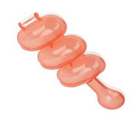 Rice Ball Shaker, Efficient DIY Kitchen Tool for Kids, Food Decorating Shaker, Rice Ball Making Tool with Polypropylene Material (Red