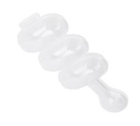 Rice Ball Shaker, Efficient DIY Kitchen Tool for Kids, Food Decorating Shaker, Rice Ball Making Tool with Polypropylene Material (White