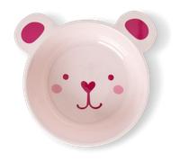 RICE - Bear Bowl Melamine 50 cl, Pink - Pink