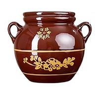 Rice Bucket Chinese Ceramics Rice Jars, Classic Food Storage Porcelain Bottle, Snacks Sealed Storage Tank, Large Tea Storage Container, Baking Supplies Retro Storage Container, C